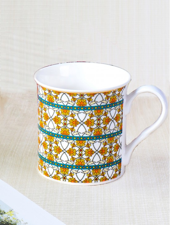 Royal Filigree Porcelain Mug With Gift Box